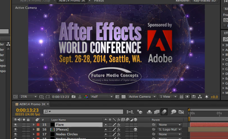 After Effects World Conference Promo