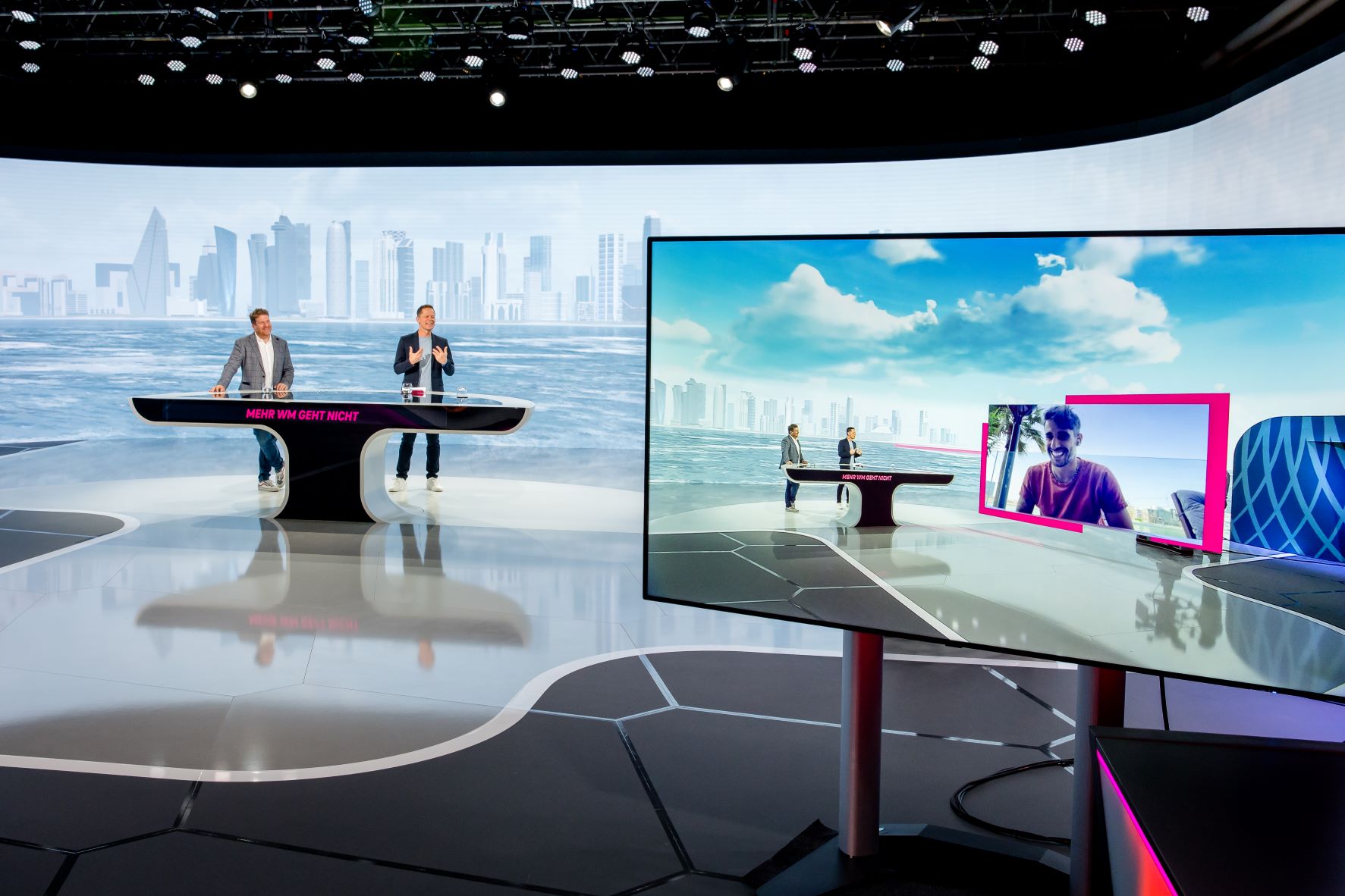 Mo-Sys delivers turnkey LED virtual studio for ambitious German World Cup broadcast