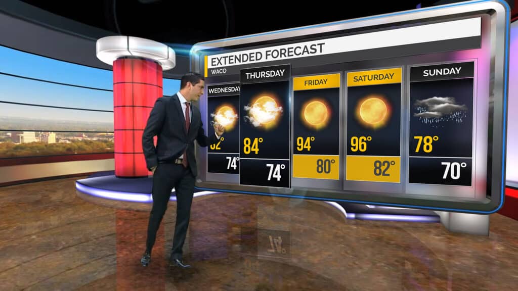 AccuWeather Brainstorm Partner on 3D Weather Graphics for TV